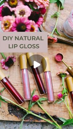 Holly Brandenberger | Essential Oil Education on Instagram: "A few weeks ago, my daughters were begging me to buy them some lip gloss they saw at the store. You know the kind with the pretty colorful packaging that is full synthetic fragrances, parabens and phthalates. 🤢 Nope. 👎 

So I surprised them by making their own today. It was sooo easy to make and I loved playing with the different colors. This lip gloss is only 3 ingredients and moisturizes while adding just a small hint of color to the lips.

🌿Ingredients:
-Carrier oil of choice. (I used a blend of castor oil and jojoba oil but sweet almond and coconut oil would work great as well)

-4 drops of essential oil of choice (I used lavender but orange, tangerine, peppermint, or grapefruit would also work great)

-Natural coloring su