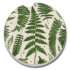 Thirstystone "Natural Ferns" Single Absorbent Stone Car Coaster. The package contains 1 individual car coaster. Manufactured in the USA of absorbent stone to absorb excess condensation from beverages. Assists to keep your car's cup holder clean and dry. Convenient notch on side of the car coaster, makes it easy to remove while detailing your car. Beautiful artwork adds distinction to your vehicles interior. Clean the coaster by wiping clean with damp cloth and mild detergent. Measures 2.6 inches Detailing Your Car, Cookware Organization, Pot And Pans Organization, Pot Organization, Pot Lid Organization, Buffet Set, Lid Organizer, Interior Clean, Car Coasters