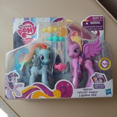 the little pony toys are in their packaging