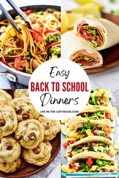 easy back to school recipes that are delicious and nutritious for the whole family