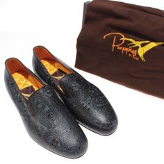 Preppies On Acid Blue Derby, Paisley, Dress Shoes, Men's Shoes, Oxford, Color Blue, Slippers, Loafers, Size 10