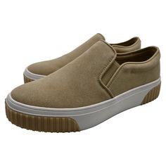 Michael Kors Women's Gertie Suede Slip On Sneakers Style# 43t0gtfp1s Color: Khaki Leather/Suede Upper Lining: Cotton Sole: Rubber Round Toe Slip On Brand New With Box 100% Authentic Size: 8.5 M Suede Cushioned Slip-on Sneakers, Suede Slip-on Sneakers With Cushioned Footbed, Cushioned Suede Slip-on Sneakers, Cushioned Slip-on Suede Sneakers, Comfortable Suede Low-top Slip-ons, Comfortable Low-top Suede Slip-ons, Suede Low-top Slip-ons With Cushioned Footbed, Spring Suede Slip-on Sneakers, Suede Low-top Slip-ons With Rubber Sole