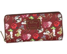 PRICES MAY VARY. Officially Licensed Loungefly Disney Product This Loungefly full-zip wallet features an all-over print design of Bambi and her woodland buddies surrounded by flowers. MEASUREMENTS: W: 8" X H: 4" Full Zipper Closure with 8 Card Slots, ID Window, 2 Bill Slots, And One Zipper Coin Pocket Perfect gift for Birthday, Christmas, Valentine's Day, Mother's Day, Anniversary, or other important holidays. Loungefly is known for its high-quality handbags, backpacks, and wallets. This Loungef E Flowers, Surrounded By Flowers, Branded Wallets, Money Organization, Loungefly Disney, Quality Handbags, Disney Fan, Wallet Organization, Zip Wallet