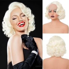 Category:Synthetic Wig; Gender:Women's; Wig Type:Natural Wigs; Occasion:Daily Wear,Party / Evening,Vacation,Birthday,Cosplay Costumes; Age Group:Adults; Color Shade:Red,Blonde,White,Pink; Hair Material:Synthetic Hair; Cap Construction:Machine Made; Texture:Curly,Wavy; Length:Short; Features:Soft,Party,Cosplay,Comfortable,Fluffy; Heat Resistant:Yes; Listing Date:09/02/2024; Hairstyle:Middle Part; Can Be Permed:No; Theme:Retro 1920s Wigs, White Pink Hair, 1920s Wig, Finger Wave, Drag Wigs, Red Blonde, Vacation Birthday, Red To Blonde, Carnival Costume