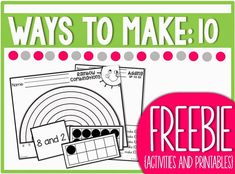 Ways to Make Ten! {freebie PACKED} - Little Minds at Work