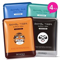 Moisturizing Face Mask Sheet Enriched with Natural Serum ... Panda Dog, Korea Południowa, Hair Loop, Animal Face Mask, Moisturizing Face Mask, Dog Mask, Skin Care Face Mask, Facial Spa, Mascara Facial