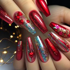 Nails Black Coffin, Coffin Nails Black, Extra Birthday Nails, Holidays Nails, Coffin Nails Short, Classy Coffin Nails, Birthday Nails Ideas, Summer Coffin Nails, Bedazzled Nails