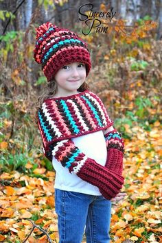 Warm Hug Hat Crochet pattern by Sincerely Pam | Crochet Patterns | LoveCrochet Crochet Shrug Pattern, Shrug Pattern, Christmas Knitting Patterns, Sweater Scarf, Crochet Shrug, Red Heart Yarn, Warm Hug, Crochet Hat Pattern, Crochet Hat