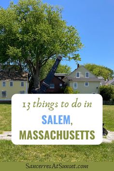 13 Things to do in Salem, Massachusetts via @lesliecarbone Things To Do In Salem, Living History Museum, Salem Massachusetts, Essex County, Port City, Beautiful Streets, Colonial Revival, Witch House, Tall Ships