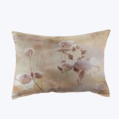 Rectangular decorative pillow with vintage floral print on white backdrop. Cheek To Cheek, Abc Carpet, Pillows Decorative, Carpet Home, Garment Bag, Effortless Elegance, Warm Water, Abc, Decorative Pillows