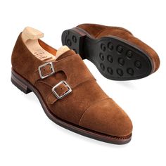 WOMEN DOUBLE MONK STRAP IN SNUFF SUEDE Outfit Casual Women, Women Shoes Collection, Double Monk Strap Shoes, Cordovan Shoes, Casual Shoes Outfit, Double Monk Strap, Monk Strap Shoes, Shoes Collection, Strap Shoes