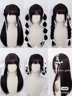 Jumpsuit Hairstyles, Anime Hair Styles, Ouji Hairstyle, Venti Wig Styled, Anime Hair Wig, Emo Shag, Anime Wigs Long, Bob Black Women, Fluffy Bob