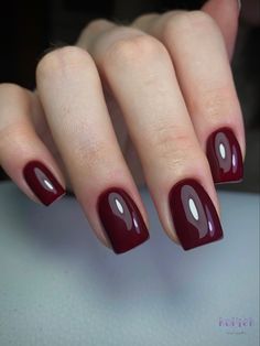 Nails Vino, Nails Fall Autumn, Shellac Nails Fall, Kutek Disney, Wine Nails, Maroon Nails, Fall Gel Nails, Pumpkin Nails, Cute Nails For Fall