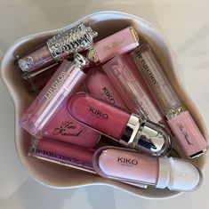 Lips Essentials, Pink Lip Gloss, Unique Makeup, Kiko Milano, Lip Glosses, Pink Makeup, Makeup Essentials