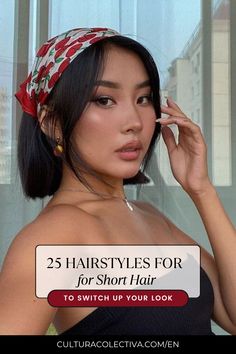 Creative Braid Styles for Headbands You’ll Love Short Hair Hairband Style, Simple Ponytail Hairstyles Short Hair, Short Hair Hairband, Short Hairstyle Women Easy, Trendy Hairstyles For Short Hair, Short Hair Styling Ideas, Bandana Hairstyles Short, How To Style Short Hair, Styling Short Hair