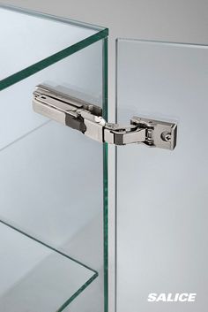 Special materialsThe hinges are equipped with a new fixing system that allows them to be fitted to doors with a minimum thickness of 8 mm.The extremely reduced thickness enables the use of the doors made of special materials, such as metal, ceramics, cements, quartz composites, HPL, HDF and MDF. Glass Door Hinges, Mdf Doors, Architectural Engineering, Box Hinges, Glass Shower Doors, Glass Boxes, Glass Shower, Door Hinges