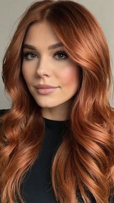 fall hair colors 2024 copper Classic Haircut, Easy Morning, Silky Hair