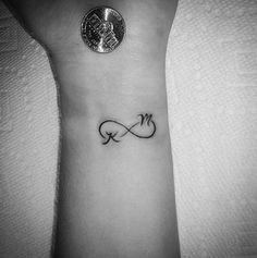 25+ Stunning Infinity Tattoo Designs to Inspire Your Next Ink Feminine Architecture, Small Infinity Tattoos, Infinite Tattoo, Photo Valentines, Infinity Tattoo Designs, Infinity Tattoos, Initial Tattoo, Wrist Tattoo