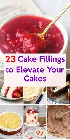 Indulge in the art of cake filling with these 23 game-changing recipes. From classic buttercream to innovative fruit curds, take your cakes to new heights! French Vanilla Cake Filling Ideas, Different Types Of Cake Fillings, Cake Recipes Flavors, Cakes With Filling In The Middle, How To Layer Cakes With Filling, Fillings For Cakes Layers, Cake Filling Ideas For Vanilla Cake, Cakes With Fruit Filling, Best Filling For Vanilla Cake