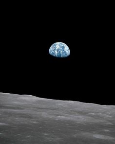 the earth as seen from the moon's far side