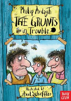 the book cover for phillip and the grumps in trouble