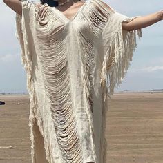 ALLEBOHO on Instagram: “Raw cotton handmade Maxi dress DALIA more colors - #bohoweddingdress #frayed #raw #rawcotton #maxidress #beige #women #beqch #gifts” Organic Clothing, Boho Wedding Dress, Flapper Dress, Boho Fashion, Cover Up, Maxi Dress, Fabric, Leather