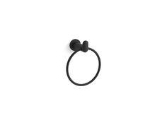 | Kumin | Matte Black | GROF USA Circular Lighting, Towel Ring, Towel Rings, Saved Items, Types Of Rings, Metal Construction, Mirror With Lights, The Bathroom, Contemporary Style