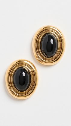 Heaven Mayhem Prize Earrings | Shopbop Heaven Mayhem, Staple Earrings, Black Pearls, Ear Cuff Earings, Jewelry Inspo, Cuff Earrings, Feather Earrings, Black Pearl, Charm Earrings