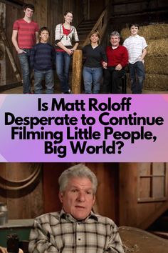 Matt Roloff has expressed interest in continuing Little People, Big World, despite its official cancellation. Matt Roloff has been a fan favorite for nearly two decades. Why is Matt Roloff eager for another season? Its Official, Fan, Film