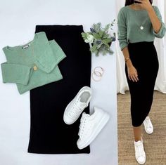 Mode Pop, Modest Casual Outfits, Cute Modest Outfits, غرفة ملابس, Elegante Casual, Stylish Work Outfits, Ținută Casual, Modieuze Outfits, Casual Chic Outfit