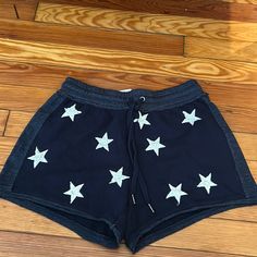 Bnwt Splendid Sweatshorts Size S Best Offer Casual Beach Shorts For 4th Of July, Casual Shorts For 4th Of July Beach, Blue Star Print Short Bottoms, Blue Shorts With Star Print, Blue Star Print Shorts, Casual Cotton Shorts With Star Print, Short Shorts For 4th Of July Beach Events, Shorts For 4th Of July Beach Events, 4th Of July Beach Shorts