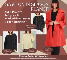 Save on In Season Planet! Create A Kinder Planet Hoodie, Parachute Dress, Lantern Dress