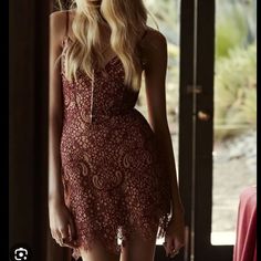 For Love & Lemons Slip Dress Burgundy Lace Pattern Sleeveless With V-Neck Concealed Zip Closure At Back Never Worn Lace Mini Dress With Spaghetti Straps For Date Night, Glamorous Sleeveless Lace Mini Dress, Red Sleeveless Mini Dress With Lace Trim, Red Lace Trim Mini Dress For Party, Red Mini Dress With Lace Trim For Party, Red Sleeveless Dress With Lace Trim, Glamorous Mini Dress With Lace Trim For Date Night, Burgundy Backless Dress For Date Night, Red Lace Trim Dress For Night Out