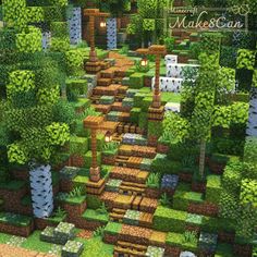 #minecraft #minecraftbuilds #minecraftbuild #minecraftmemes #minecrafters #minecraftroad #minecraftforest #マイクラ　#マインクラフト　#マイクラ建築 Minecraft Details, Minecraft Garden, Rumah Minecraft Sederhana, Minecraft Structures, Minecraft House Plans, Bangunan Minecraft, Minecraft Farm, Minecraft Cottage, Minecraft House Tutorials