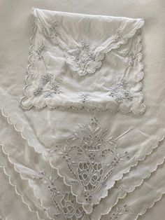 This is a set of 11 Vintage Handkerchief's made around the 1950s.  They are 14" square.  They are in excellent condition and have a linen envelope to encase them.  They can be used as a Bride's Gift as "Something Old" or as Bridal Gifts for the Bridal Party.  I will sell them separately for $20.00 each.Please message me if you need a different amount than the lot.  They've been in my pet & smoke free home for 30 years.  If there is more information you might need please message me.  I send out t Brides Gifts, Bridal Handkerchief, Rainbow Balloons, Cotton Bedspread, Vintage Handkerchiefs, My Pet, Something Old, Christmas 2023, Bridal Party Gifts