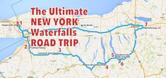 the ultimate new york water falls road trip is in full swing and it's amazing