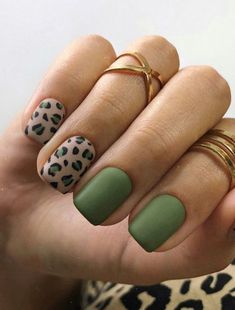 Safari Nails, Animal Print Nail Art, Cowboy Nails, Print Nail Art, Beauty Hacks Nails, Spring Nail Designs, Plaid Nails