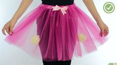 Tutu Diy, Tutu En Tulle, No Sew Tutu, Tule Rok, Gonna In Tulle, How To Make Tutu, Diy Tutu