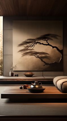 Zen Japanese Interior Design Zen Interior Design Living Room, Modern Japanese Interior, Serene Home, Space Drawing, Zen Interiors, Zen House, Asian Interior, Home Design Inspiration, Zen Space