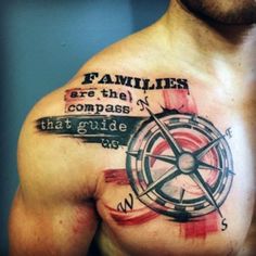 Good Family Tattoo, Meaningful Tattoos For Men, Family Quotes Tattoos, Family Tattoos For Men, Tattoo Quotes For Men, Stars D'hollywood, Family Tattoo Designs, Wild Tattoo, Trash Polka Tattoo