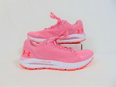 100% Authentic Guaranteed Brand New With No Box. Under Armour HOVR Sonic 3 GS Lipstick Pink & White Training & Running Shoes Sz 6.5Y NEW 3022877 601 RARE. Check Out the Pictures for more details.  Size: Womens (8) & Mens 6.5Y Unisex Size: UK 6 Size: EUR 39 Color: Lipstick Pink & White Style Code: 3022877 601 Condition: Brand New Box: No Box Please Make Sure The Shoes Will fit You Before You Order, Thank You. All items come from a pet & smoke free home.  Tube #161 Shipping : We ship within 1-2 bu Under Armour Pink Sneakers For Sports, Under Armour Pink Sports Sneakers, Pink Under Armour Sneakers For Sports, Pink Under Armour Running Sneakers, Pink Running Shoes With Perforated Toe Box For Sports, Under Armour Sneakers For Sports With Round Toe, Under Armour Round Toe Sneakers For Sports, Under Armour Sports Sneakers With Round Toe, Pink Running Shoes With Perforated Toe Box