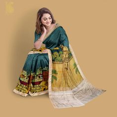 Print sarees are versatile and stylish garments that come in a wide range of prints, including florals, geometric patterns, and abstract designs. They also feature handloom prints like Kalamkari and Batik sarees. These sarees are suitable for both casual and formal occasions and can complement any skin tone. Explore our exclusive collection of print sarees. Cotton Silk Saree With Batik Print For Festivals, Festival Cotton Silk Saree With Batik Print, Multicolor Batik Print Saree For Festive Occasions, Festive Multicolor Batik Saree, Multicolor Traditional Saree With Batik Print, Navratri Batik Print Saree, Multicolor Batik Print Saree For Festive Season, Festive Batik Print Art Silk Saree, Festive Multicolor Batik Print Saree