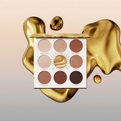 Brand New Rich & Foiled Gold Seeker Eyeshadow Palette Bundle To Save! Foil Eyeshadow, Makeup Morphe, Morphe Makeup, Molten Metal, Eyeshadow Tutorial, Crown Jewels, Blush Makeup, Makeup For Brown Eyes, Ulta Beauty