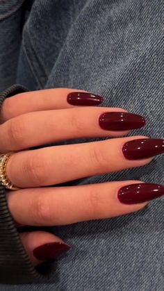 Simple Fall Nails, September Nails, Fall Nail Trends, October Nails, Cute Nails For Fall, Cherry Nails