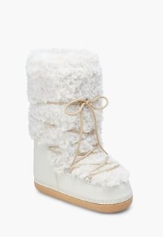 REESE COLD WEATHER BOOT - ShoeDazzle Cute Snow Boots, Cute Winter Boots, Fuzzy Boots, Kawaii Shoes, Shoes Outfit Fashion, Cold Weather Boots, Fur Shoes, Warm Shoes, Girly Shoes