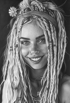 ★Boho Braids Coloring Book printable★ A wonderful portrait coloring book with lovely hippie and boho girls and women, flowers, feathers, and hair accessories. 25 pages girls with pigtails and braided hairstyles with flowers, feathers, hair clips, bows for the ultimate summer hippie feeling. 300dpi download A great portrait coloring book for adults and teenagers, free spirits, hippies and boho fans. A printed version is also available Boho Hair Front, Braided Hairstyles With Flowers, Folk Hairstyle Boho Style, Women Hair Scarf Boho, Boho Braid White Women, Bohemian Festival Headscarf, Boho Fans, Human Hair Dread Extensions, Boho Braid Maintenance