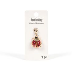 Find the Ladybug Charm by Bead Landing™ at Michaels. This fun charm from Bead Landing will add a playful touch to your accessory creations. With a darling ladybug design, this charm will make a great addition to a chain bracelet or necklace or get a matching piece to make a cute pair of dangly earrings. This fun charm from Bead Landing will add a playful touch to your accessory creations. With a darling ladybug design, this charm will make a great addition to a chain bracelet or necklace or get Miraculous Ladybug Keychain, Ladybug Keychain, Ladybug Design, Bead Landing, The Ladybug, Dangly Earrings, Miraculous Ladybug, Chain Bracelet, Bracelet