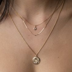 This shimmery, delicate chain drapes over your collar bones like a thread of silk. Perfection. *chef's kiss* Solid 14k gold 16" chain 14k Gold Solitaire Necklace With Delicate Chain, Elegant 14k Gold Charm Necklace With Figaro Chain, Delicate Rose Gold Necklace For Layering, Elegant 14k Gold-filled Necklace With Figaro Chain, Delicate Rose Gold Chain Necklace For Layering, Delicate Rose Gold Solitaire Necklace With Clavicle Chain, Yellow Gold Delicate Chain Charm Necklace, Delicate Yellow Gold Layered Necklace With Clavicle Chain, Delicate Yellow Gold Layered Clavicle Chain Necklace