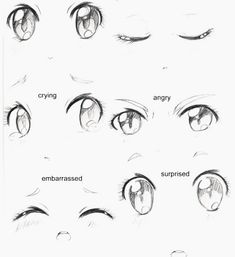 the different stages of an eye and how to draw it with pencils on paper