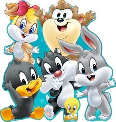 an image of some cartoon animals together